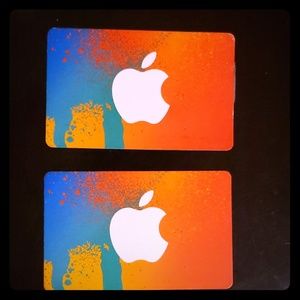 Apple itunes cards